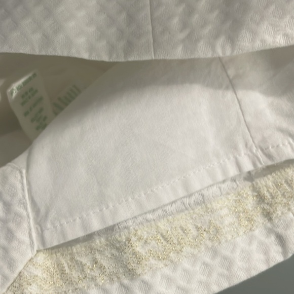 Lilly Pulitzer Annabelle Top in Resort White (Size 0) - Picture 9 of 9